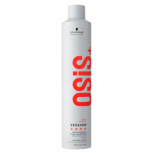 Лак OSIS+ экстрасильная фикс Schwarzkopf 500 лак для волос schwarzkopf osis session strong hold hairspray лак для волос 100 мл