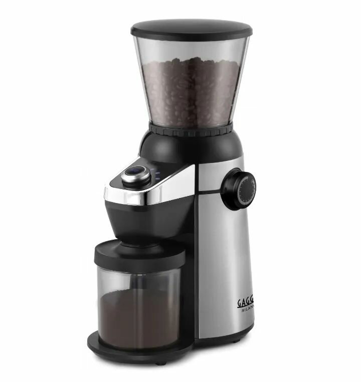 Кофемолка Gaggia MD15 / 15 настроек помола / 350 г / нержавеющая сталь