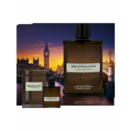 Fragrance World MR. ENGLAND United Kingdom Парфюмерная вода 100мл burberry mr burberry for men eau de parfum 100ml