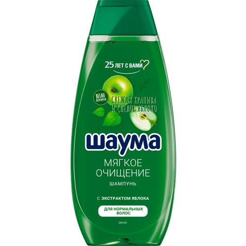 Шампунь Шаума Энергия природы Свежесть крапивыЗеленое яблоко 370мл400мл в ассортименте 600₽