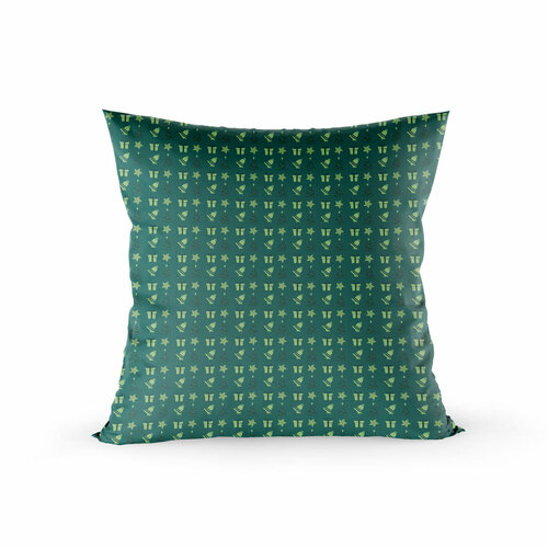 Наволочка для декоративной подушки новогодняя, 45х45 см, Good Room