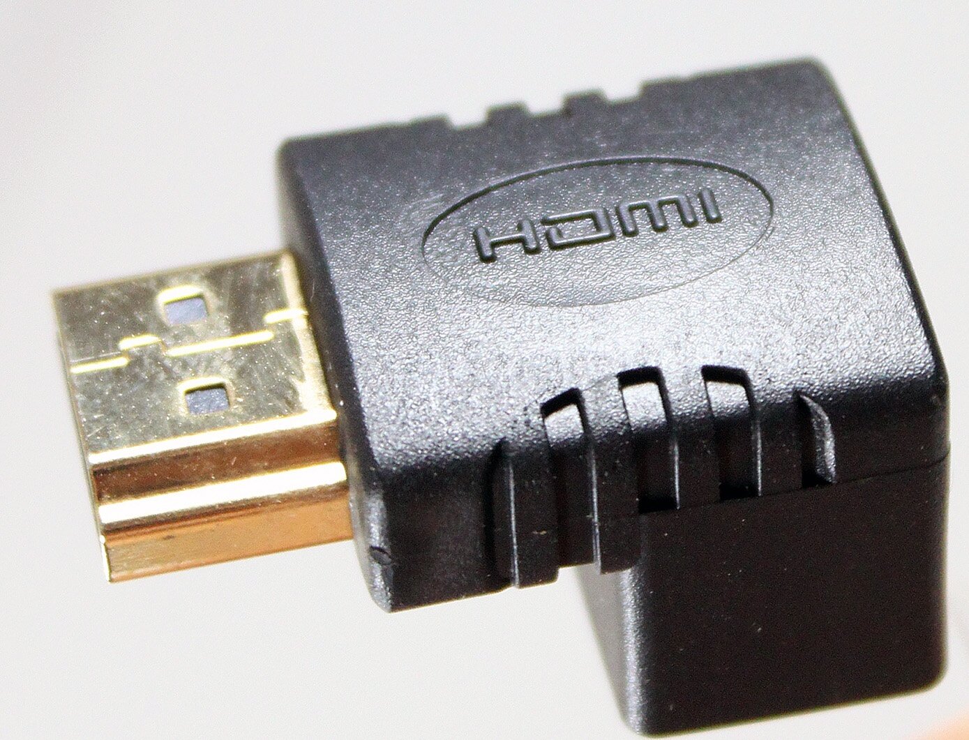 Адаптер аудио-видео 90 Deg, HDMI (m) (Г-образный) - HDMI (f) (Г-образный), ver 1.4 Noname - фото №10