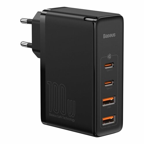 Зарядное устройство BASEUS GaN2 Pro Quick Charger 2USB2USB-C 5A 100W черный 17130₽