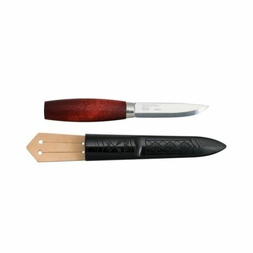 Нож с фиксированным лезвием MORAKNIV Classic No 3, 292мм, красный - фото №16
