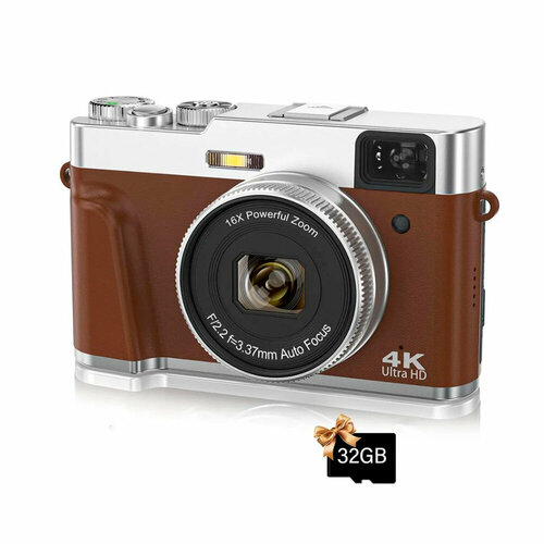 Цифровая фотокамера Delecta 13Mp с картой памяти 32 Gb 899000₽