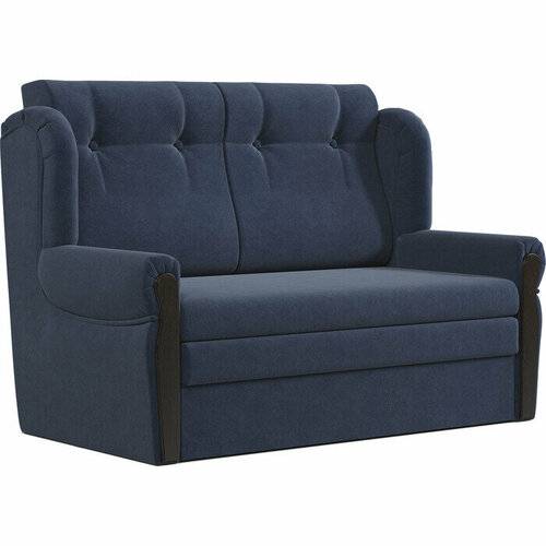 Диван-кровать Шарм-Дизайн Классика 2М велюр Ультра миднайт