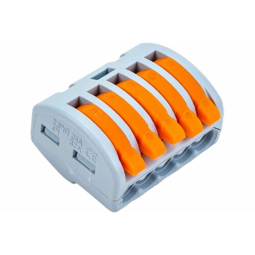 Пятипроводная клемма Gigant 20 штуп GCT-222-415-20 1390₽