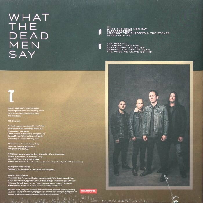Виниловая пластинка Trivium, What The Dead Men Say (0075678649790) Warner Music - фото №4