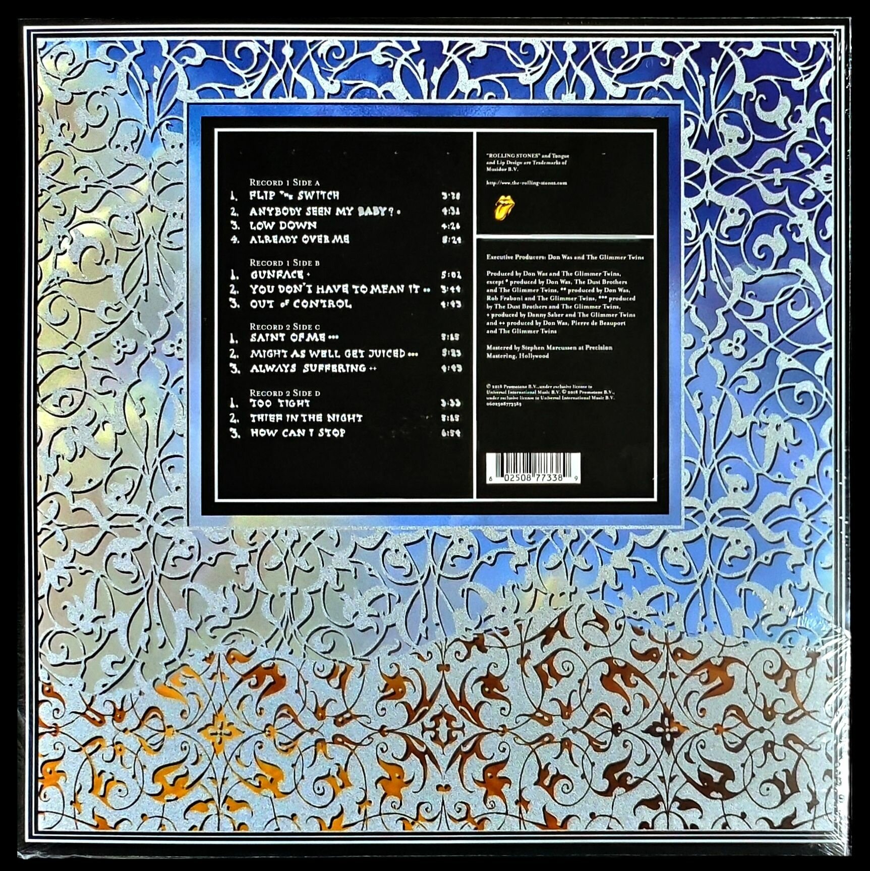 Виниловая пластинка The Rolling Stones, Bridges To Babylon (Half Speed) (0602508773389) Universal Music - фото №17