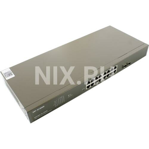 Коммутатор Tenda 16GE/2SFP POE G3318P-16-250W IP-COM - фото №6