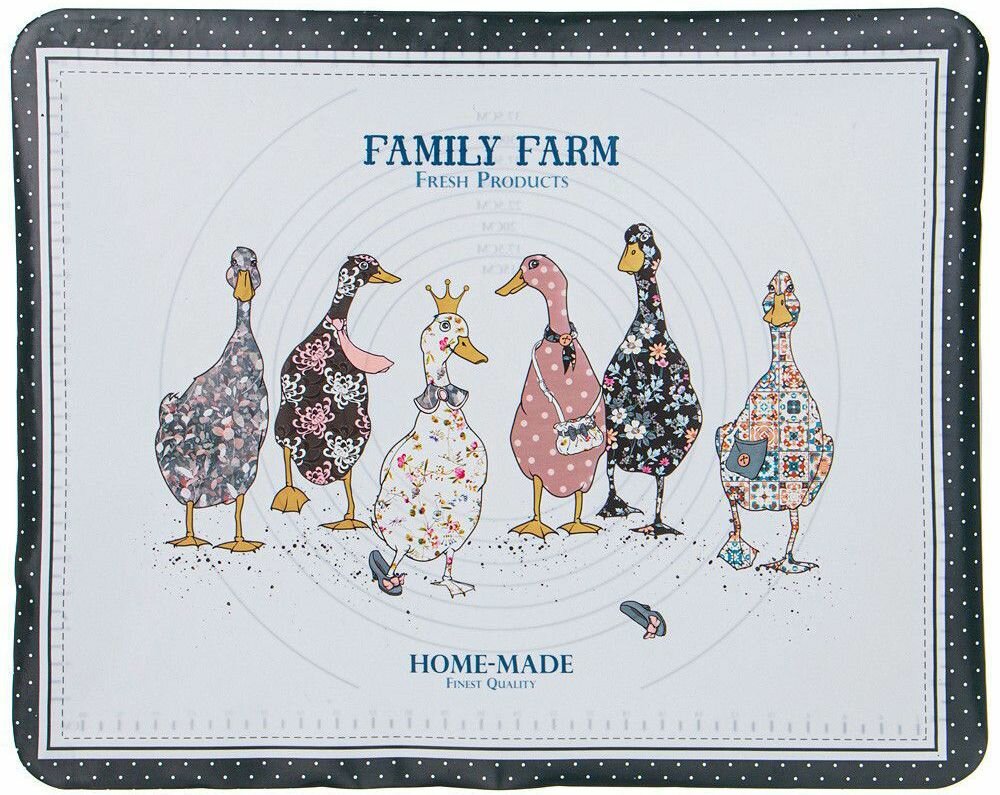 фото Коврик для раскатки теста Family Farm Размер: 50*39 см