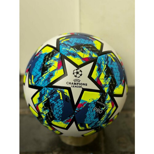 Мяч футбол реплика лига чемпионов 5 раз 5 слоев 450 гр CX-0031