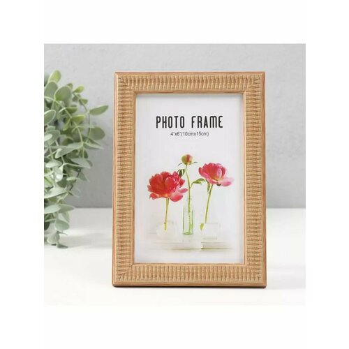 Фоторамка Вытянутый ромб из дерева 12х17 см 610₽