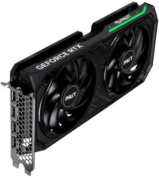 Видеокарта Palit RTX4060 DUAL OC 8GB GDDR6 128-bit DPx3 HDMI RTL