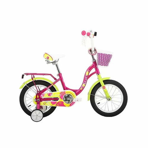 Велосипед Stels Mistery С колеса 14 дюймов детский городской глубокий-розовый 051056 8300₽