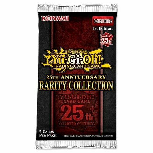 Настольная игра Yu-Gi-Oh - бустер выпуска 25th Anniversary Rarity Collection на английском языке