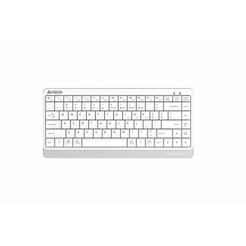 Клавиатура беспроводная A4Tech Fstyler FBK11 Slim BluetoothРадиоканал 24ГГц белыйсерый 183500₽