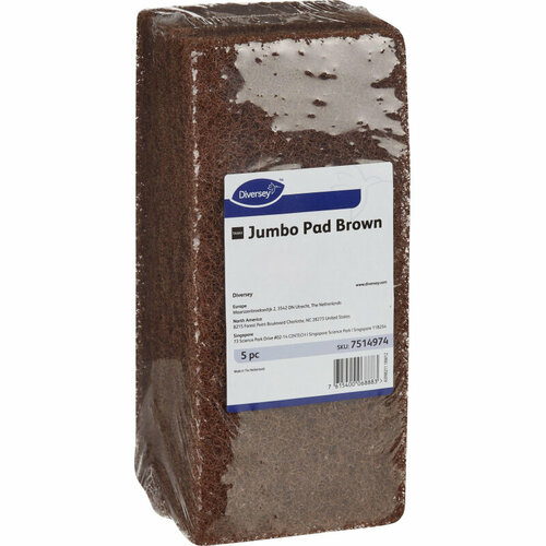 Пад ручной TASKI JumboPad коричневый 5штуп_KFC 1781118 7514974 1748₽