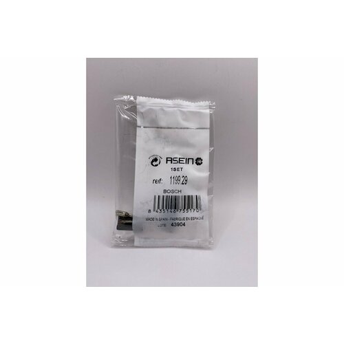 Asein Комплект графитовых щеток BOSCH OEM 1607000V37/AS (Комплект = 2 шт.), 1199.29J