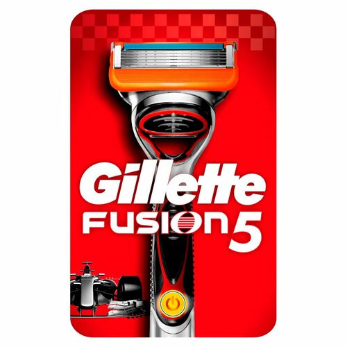 Gillette Fusion Power Станок красный с 1 сменной кассетой 1 уп 1287₽