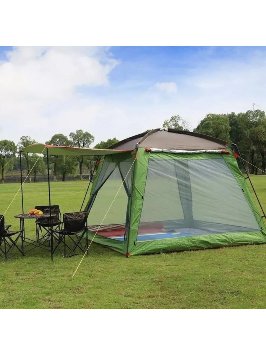 фото Шатер туристический с москитной сеткой