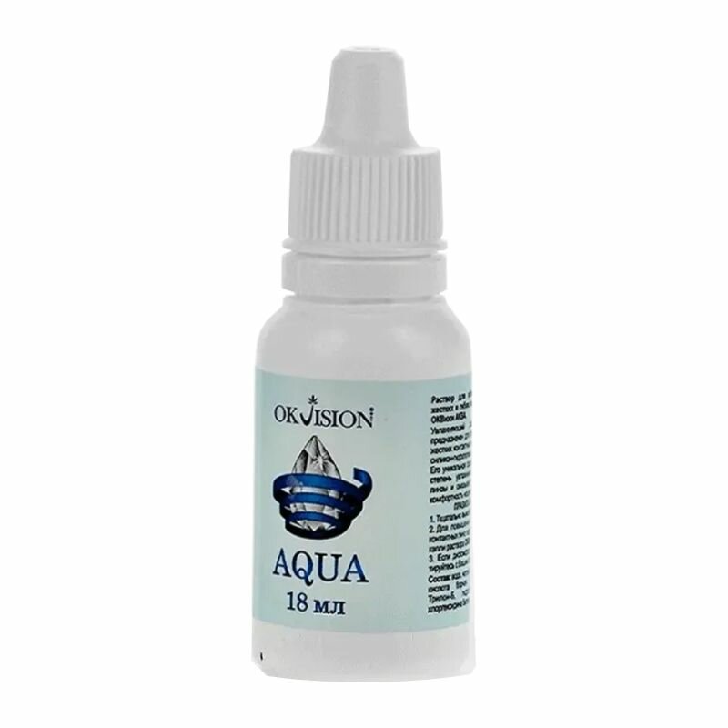 Изображение Капли OKVision Aqua, 18 мл x2 увлажняющие для глаз