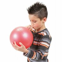 Мяч "Over Ball" для дыхательной гимнастики, (ОРТО) Красный