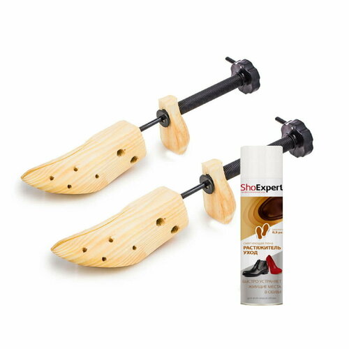 Набор растяжек для обуви Avel плюс размер с 36 по 40 - 2 шт Растяжитель пена SHOExpert 250мл 2150₽