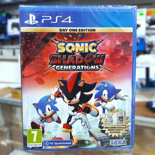 Игра для Sony PlayStation 4 - Sonic X Shadow Generation Day One Edition русские субтитры 5400₽
