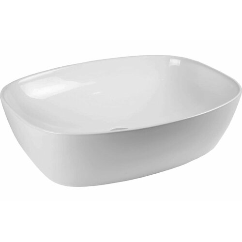 Раковина накладная CULTO BRUTTO PABLO 510*390*140 прямоугольная белая