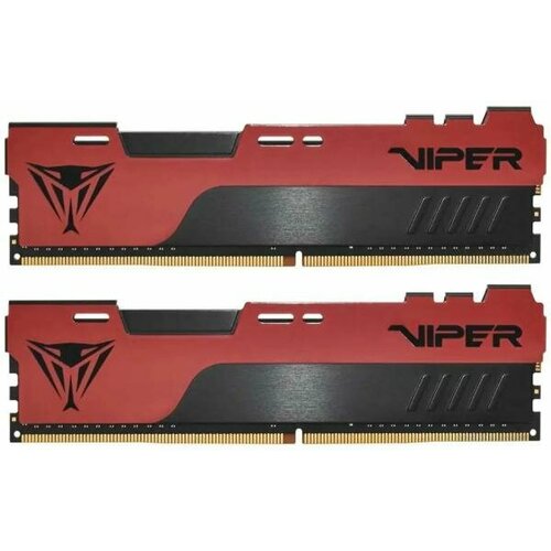 Оперативная память для компьютера 32Gb 1x32Gb PC4-32000 4000MHz DDR4 DIMM CL20 Patriot Viper Elite II PVE2432G400C0 7690₽
