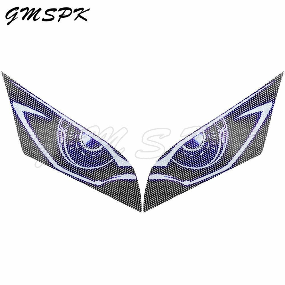 Наклейка на защиту фар мотоцикла, подходит для Honda CBR600RR CBR 600RR CBR 600RR 2007 2008 2009 2010 2011 2012, Оранжевый — фото 1