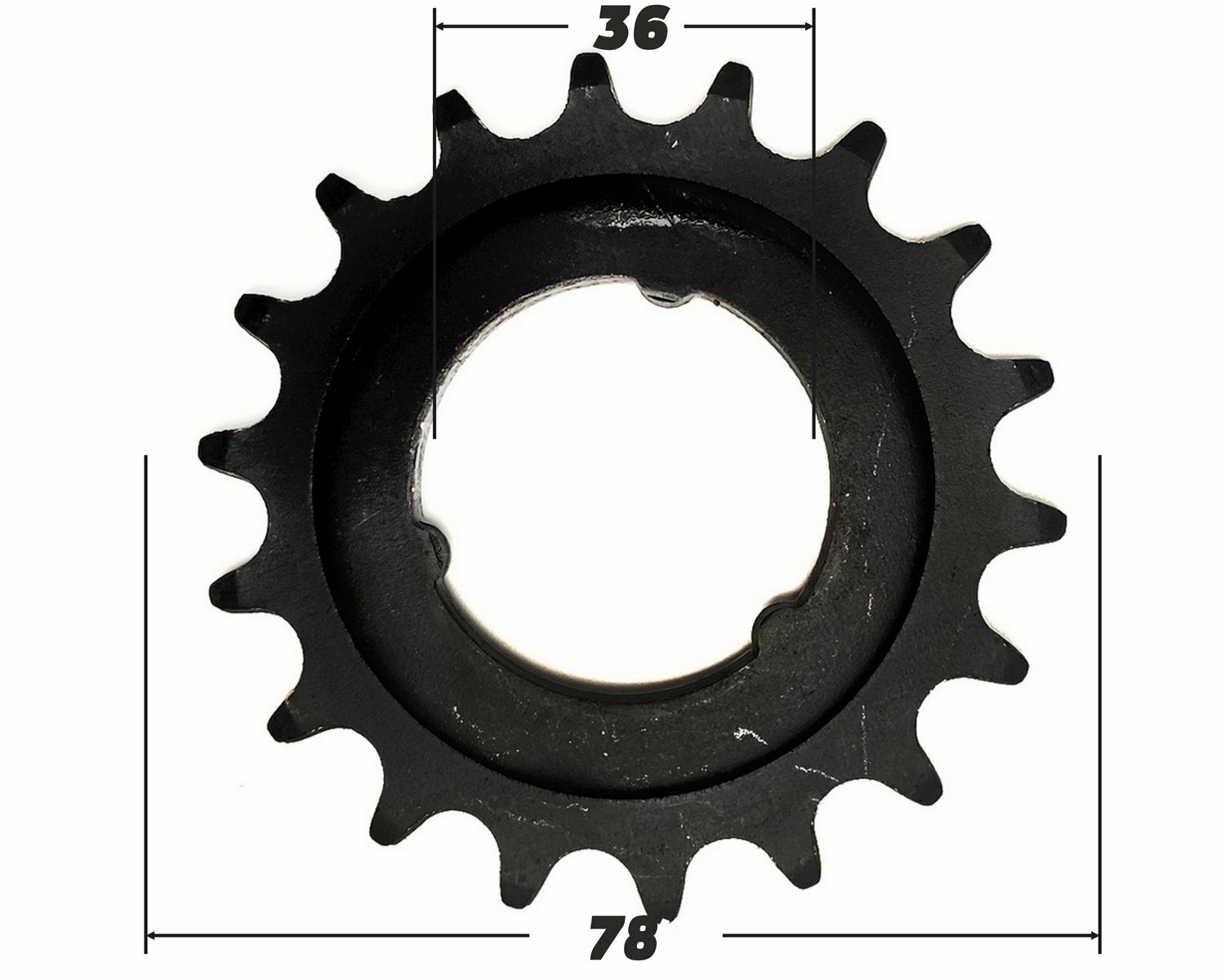 Звезда 18 зубьев (3018) — фото 1