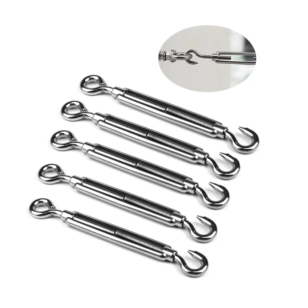 Крючки с петлей из нержавеющей стали 304 M4/M6 1PCS M4