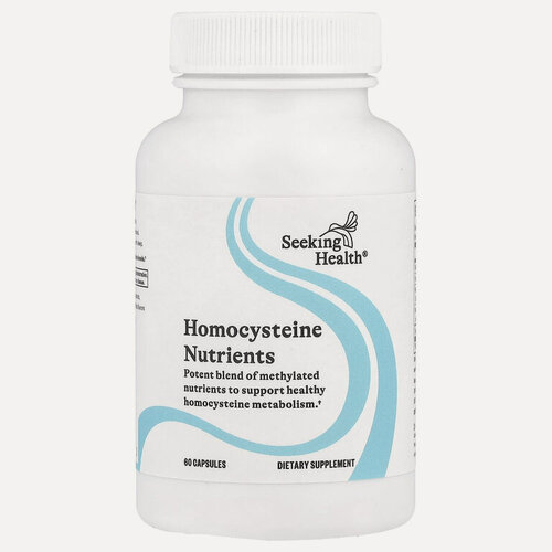 Изображение товара Гомоцистейн Плюс Seeking Health, БАД, капсулы, для поддержки здоровья, 60 шт