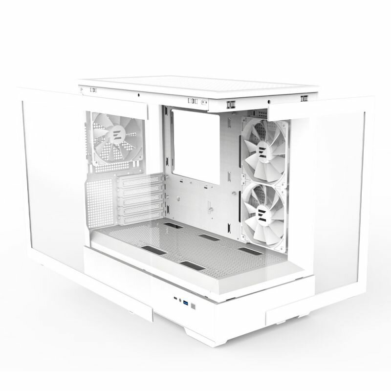 Корпус ZALMAN P30 White, WINDOW — фото 1