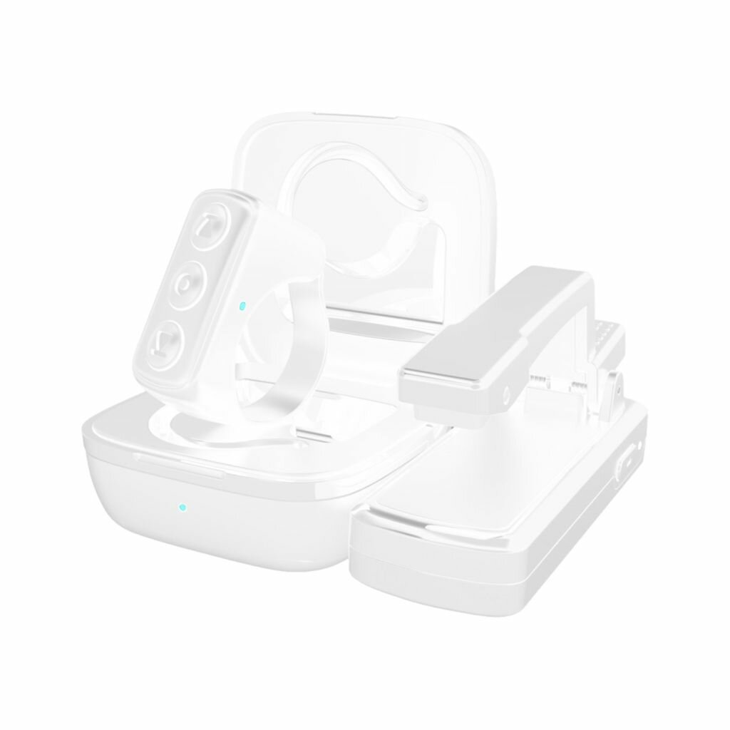 Подходит для мобильного телефона TikTok камеры с дистанционным управлением кольца для смены страниц электронной книги белого цвета