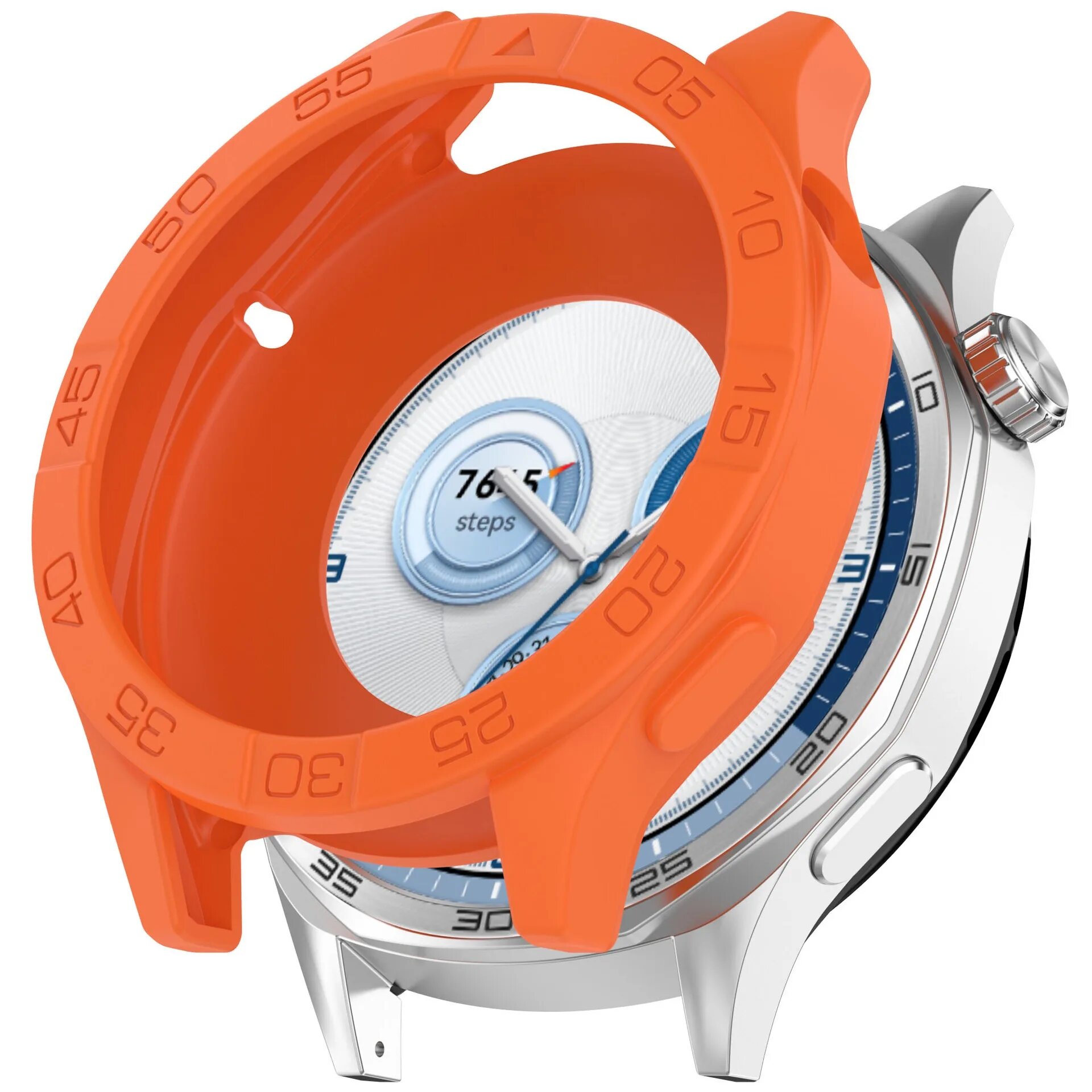 Чехол-бампера Huawei Watch GT 5 4 41 мм 46 мм orange Watch GT5 46mm