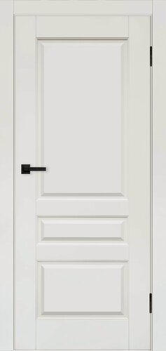 Изображение товара Дверь межкомнатная комплект с коробкой и наличниками Турин-4 без стекла, белая эмаль, 600х2000мм