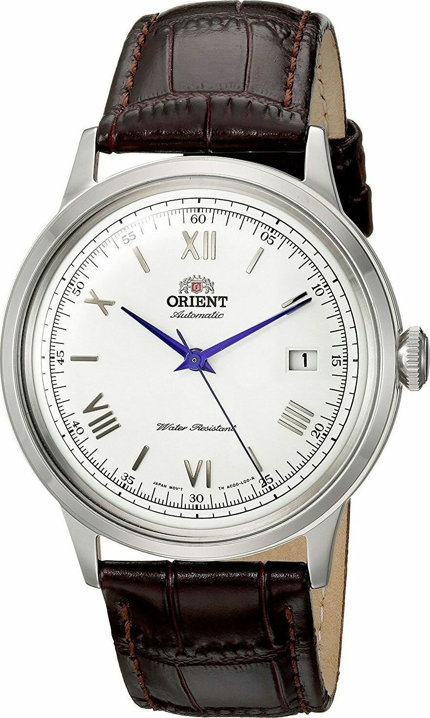 Наручные часы ORIENT, коричневый, серебряный