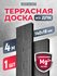 Террасная доска DIASDECK из ДПК 140х25мм длина 1,5 метра цвет венге, комплект 5 ...