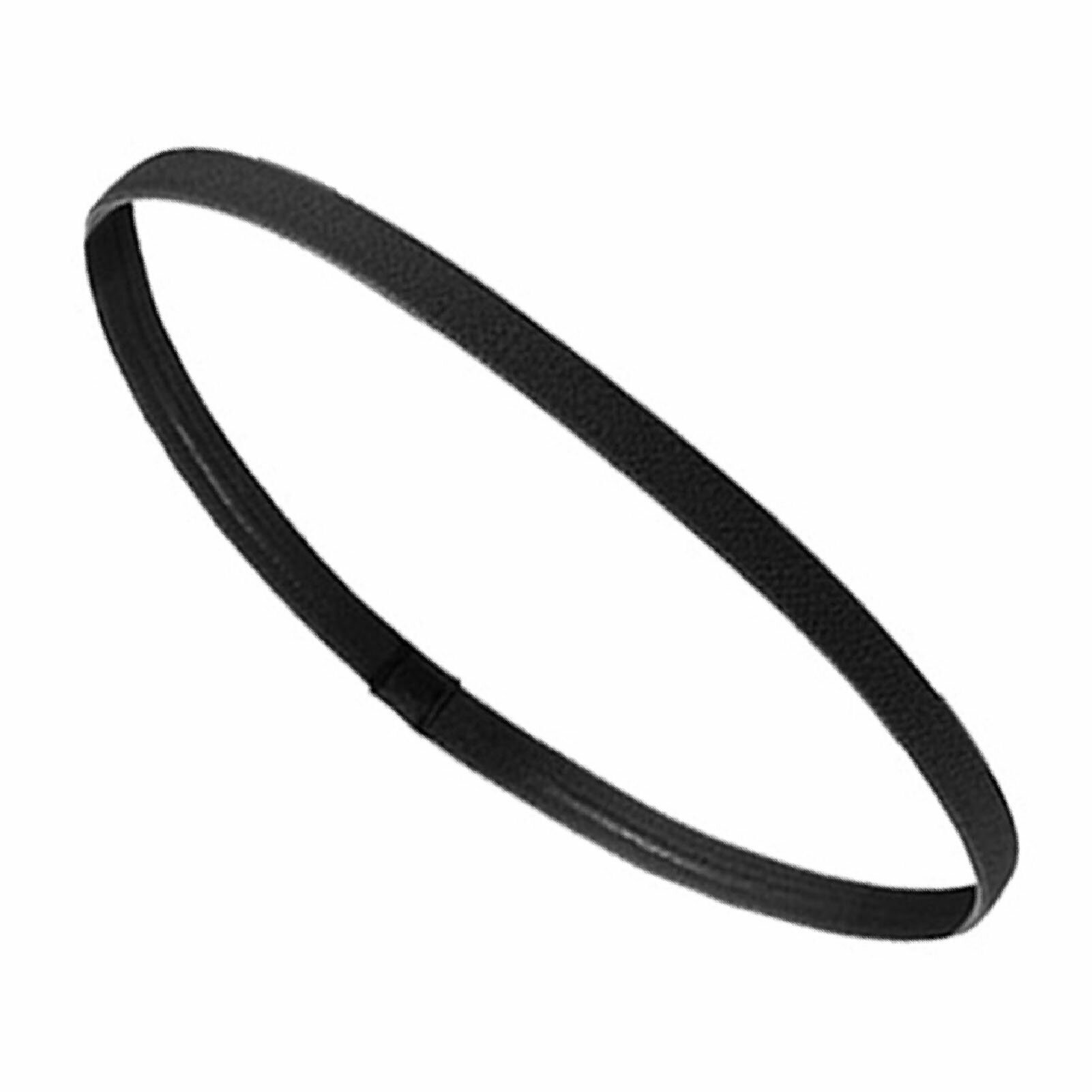 Тонкая эластичная спортивная повязка на голову с силиконовыми вставками для предотвращения скольжения для мужчин и женщин для футбола баскетбола тенниса черная