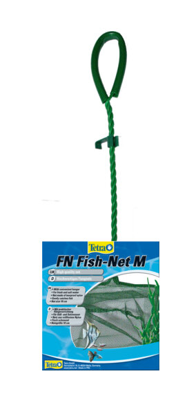 Сачок для аквариума Tetra №2 M (10 см) зеленый