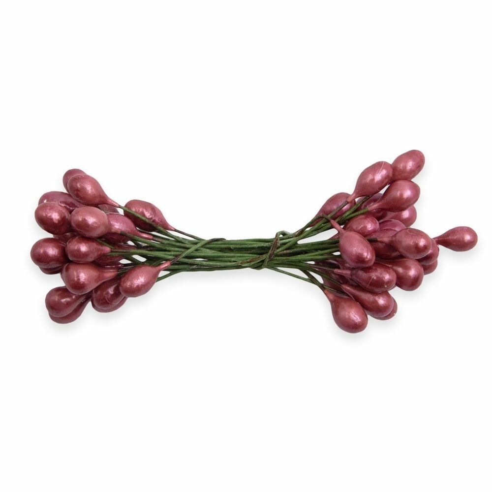 Тычинки на проволоке Astra&Craft 05х6 см вес 10 гр цвет коричневый 1 шт (AR561)