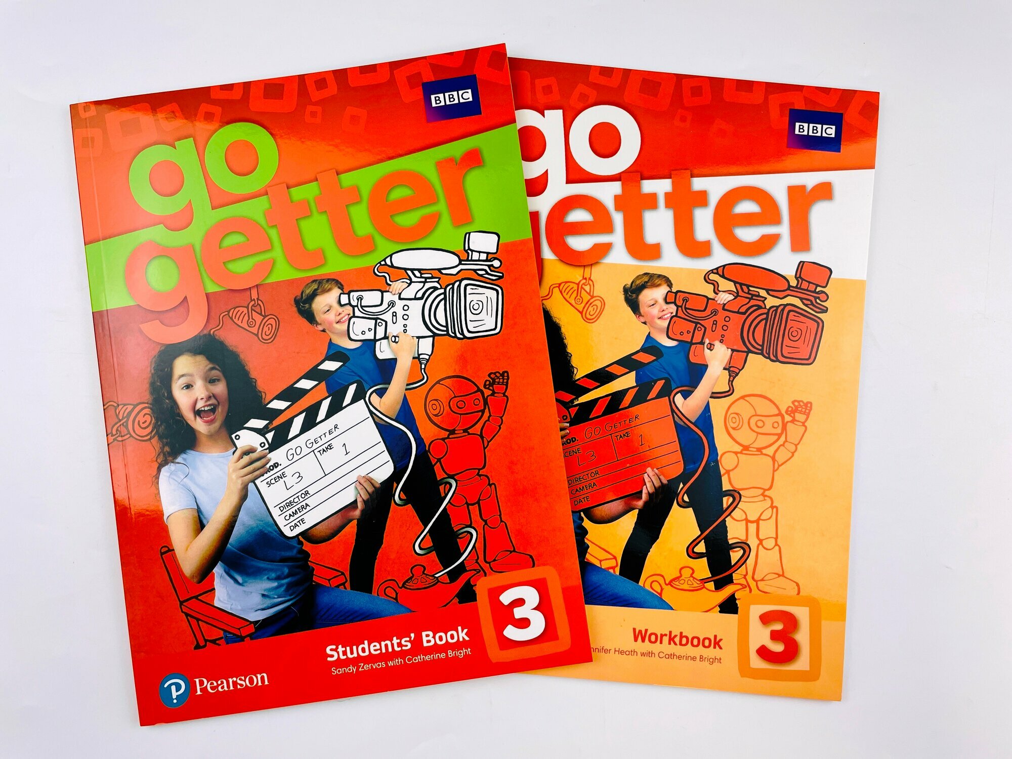 Комплект GoGetter 3: Students' Book + WorkBook набор учебник и рабочая тетрадь Go Getter Pearson