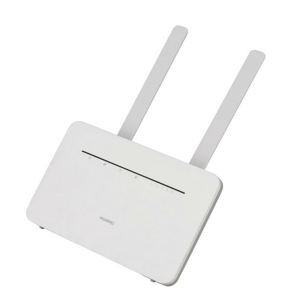 Маршрутизатор (роутер) Huawei B535-232a, 4G, 100/1000, 3xLAN, 1xWAN, WiFi 802.11aс до 1167 Мбит/с (2,4 и 5 ГГц), Белый 51060HUX - фото №1