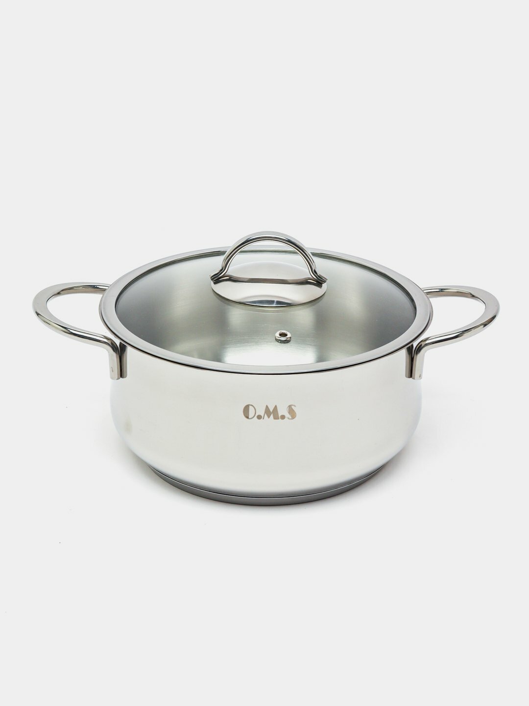 Набор кастрюль O.M.S 1032, 1034-S, Прозрачный — фото 1