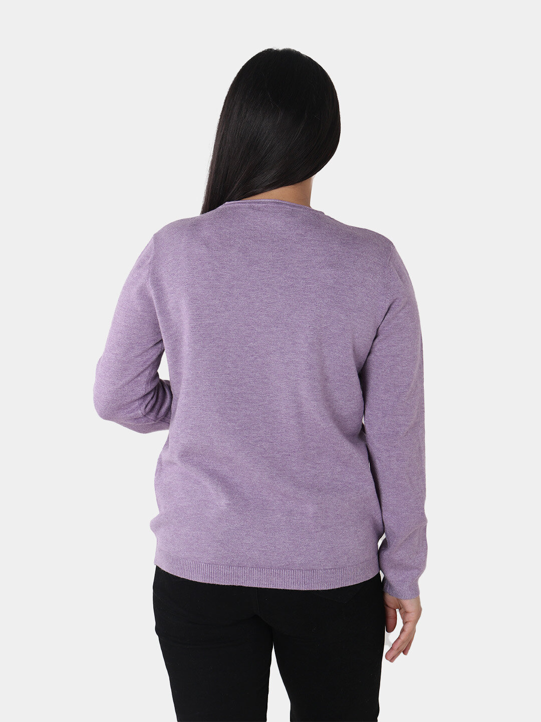 Свитер размер One Size, , сиреневый — фото 1