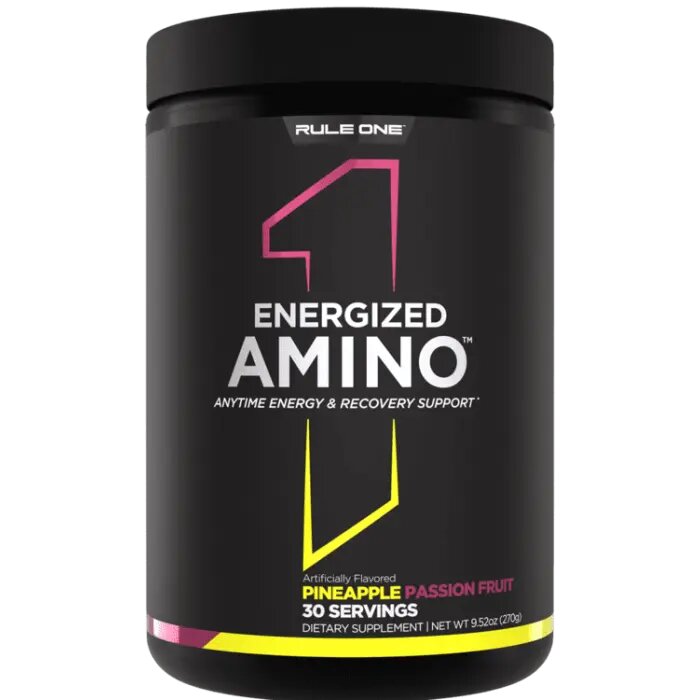 Комплексы аминокислот Energized Amino, для энергии и восстановления, 250 г, вкус: ананас