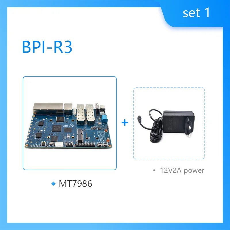Banana Pi BPI R3 плата маршрутизатора